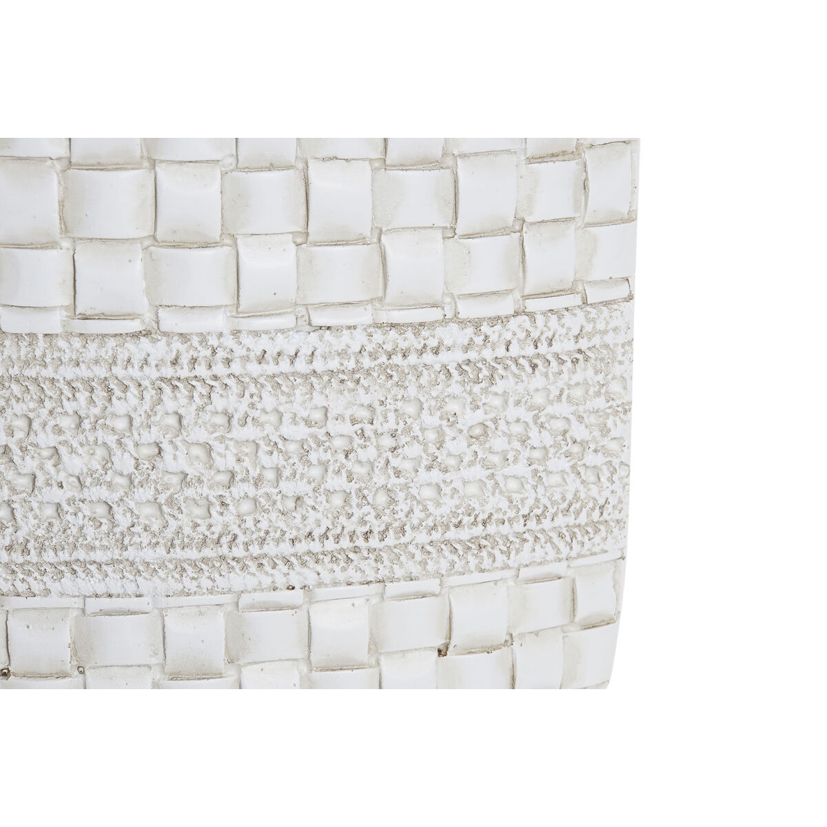 Vaas DKD Home Decor Wit Hars Modern 18 x 6 x 28 cm
